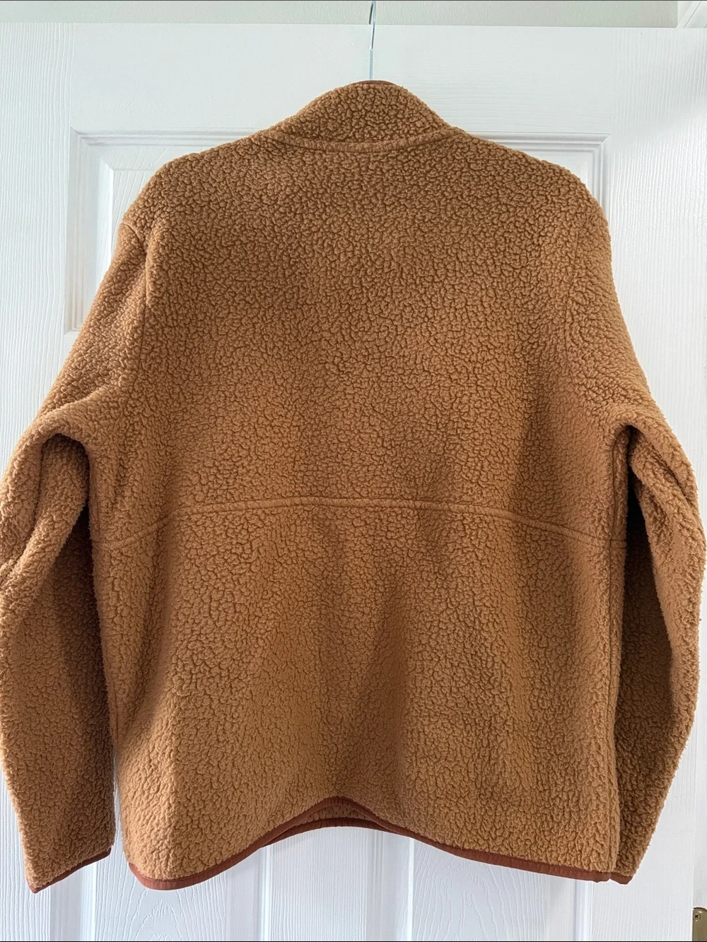 Patagonia Women’s Tan Quarter-Zip Retro Fleece Pullover - Picture 4 of 4